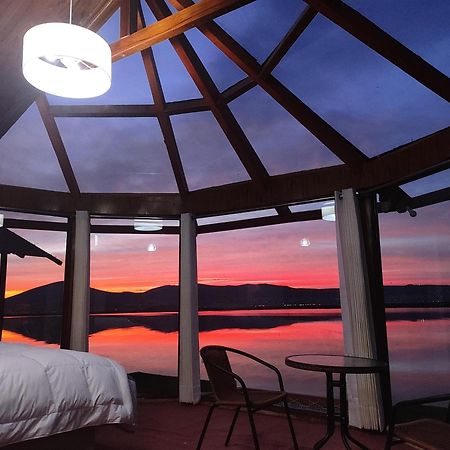 Titicaca Habitacion Panoramica Vista Al Amanecer Villa Puno Dış mekan fotoğraf