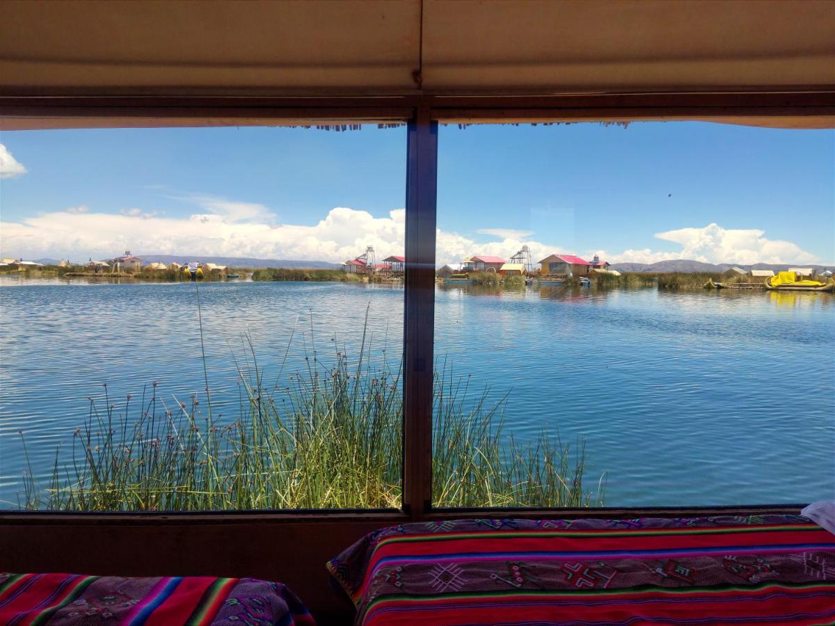 Titicaca Habitacion Panoramica Vista Al Amanecer Villa Puno Dış mekan fotoğraf